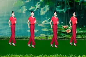 经典火爆DJ广场舞《唱着情歌流着泪》动感32步，心醉带劲