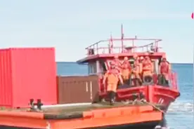 第35次南极科考罗斯海新站建设纪实：船艇接力,水路卸货近150吨视频封面