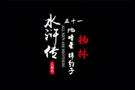 水浒传第五十一将 杨林 蓑衣锦兽目桀黠 恶浪常矜意豁达视频封面
