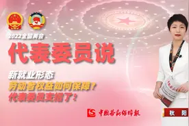 代表委员说 | 新就业形态劳动者权益如何保障？代表委员支招了！视频封面
