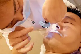 在天津体验洗鼻子，打喷嚏流眼泪，酸爽啊，助眠解压视频封面