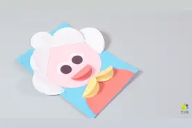 儿童手工：跟视频学做奶奶贺卡，聪明的宝宝一学就会，超简单！