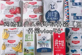 好物开箱分享第56弹：网络人气国产纯奶（五）人气排名前几款开箱视频封面