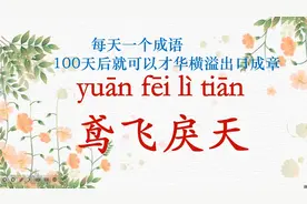 每天一个成语|鸢飞戾天
