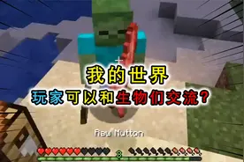 我的世界：玩家能和生物交流，用物品招揽队友，组建屠龙小队