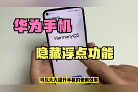 华为手机升级成鸿蒙系统后，增加三个隐藏浮点功能，第三个最实用视频封面