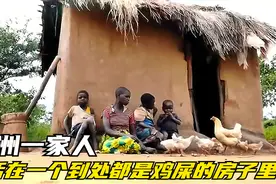 与鸡生活在一起的非洲一家人视频封面