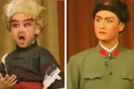 最小“李勇奇”李泽琳同“少剑波”凌珂京剧《智取威虎山》