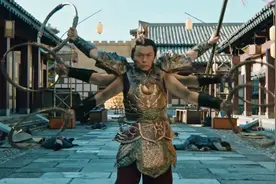 哪吒拜太乙真人为师，获得三头六臂金刚身躯，一部武侠动作片视频封面