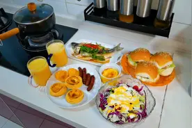 这个蒸烤箱买对了天天用！30分钟搞定营养早餐，荤素搭配孩子爱吃