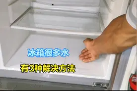 冰箱冷藏室好多水怎么办？有3种原因，教你解决冰箱积水的好方法视频封面