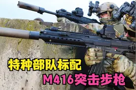 什么都好，就是贵的“M416”—德国HK416突击步枪。