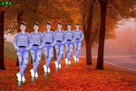 DJ《唱着情歌流着泪》会走路就会跳的32步广场舞，特别简单