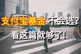 支付宝基金不会选？看我这篇就够了！视频封面