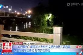 “公园垂钓”屡禁不止，别让不文明行为坏了好风景视频封面