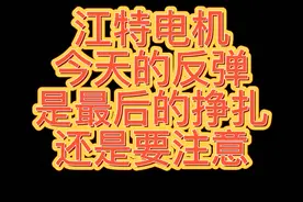 【江特电机】今天的反弹是最后的挣扎视频封面