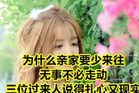 为什么亲家要少来往，无事不必走动？三位过来人说得扎心又现实视频封面