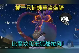 妄想山海：抓一只捕蝇草当坐骑，比骨龙和玉狐都拉风视频封面