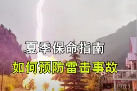 夏季安全警示教育片，事关你我生命安危，如何防止雷击事故！视频封面