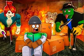 小格解说 Roblox 逃离培根头：双培根头模式来袭！逃生也太难了？