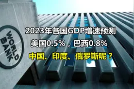 世界银行2023年各国GDP增速预测：美国0.5%，印度6.6%，中国呢？视频封面