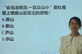 古诗问答：会当凌绝顶，一览众山小，杜甫说的什么山？