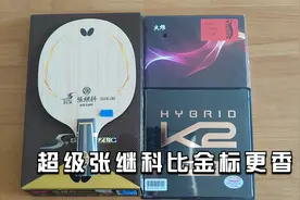 最推荐的蝴蝶底板，没有之一，直板超级张继科太香了。不用买金标
