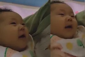3个月宝宝回应妈妈说爱你，妈妈：心都要化了视频封面