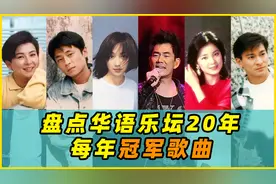 盘点华语乐坛20年每年冠军歌曲（1980-1999）视频封面
