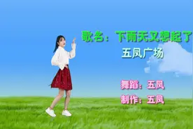 红袖一曲DJ《下雨天又想起了你》太好听了，广场舞动感优美好看视频封面