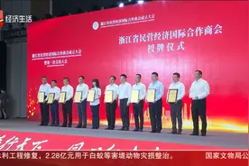 践行“地瓜经济” 浙江省民营经济国际合作商会成立视频封面