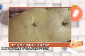 土豆长芽部分削掉还能吃吗？专家：会产生这种毒素，不可食用！视频封面