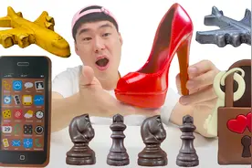 五花八门的巧克力食物！红色的高跟鞋巧克力，好甜好甜！视频封面