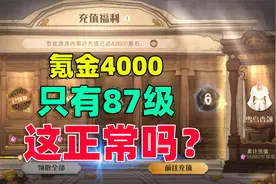 氪金4000，只有87级，这是正常的吗？【哈利波特：魔法觉醒】视频封面