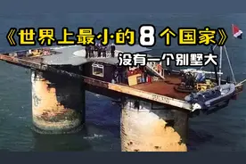 世界上最小的8个国家！第一名还没有一栋别墅大！视频封面