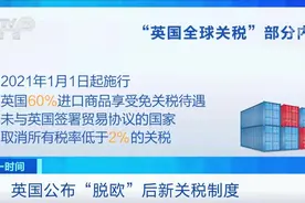 英国公布“脱欧”后新关税制度 60%进口商品将享受免关税待遇视频封面