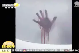 面包车停荒地，隐约从车后窗看到两血手印，引起路人恐慌不敢靠近视频封面