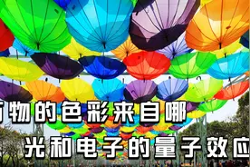为什么说真实世界中没有颜色？万物本无色，量子效应造就五彩世界视频封面