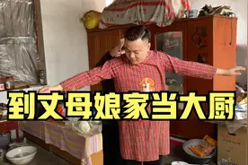 燕子老公到丈母娘家当大厨，16个菜荤素搭配到位，勤快女婿会疼人视频封面