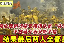 郭汝瑰和刘斐互相指认是“内奸”，蒋介石不信，结果两人全部都是视频封面