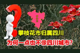特立独行的攀枝花市，归四川管辖，为何一点也不像四川城市？视频封面