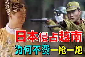 日本侵占越南，为何不费一枪一炮，二战时法国主动将越南献给日本视频封面