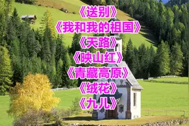 ｛送别｝｛我和我的祖国｝｛天路｝｛映山红｝｛青藏高原｝视频封面