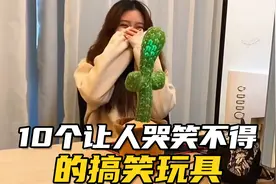 10个让人哭笑不得的搞笑玩具，你玩过几个？视频封面