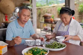 桃子爸妈在家过二人世界，下地种完红薯，中午简单弄一盘韭菜炒蛋视频封面