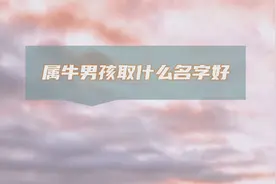 属牛男孩取什么名字视频封面