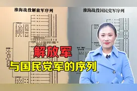 淮海战役时，解放军与国民党军的序列，两张图表，一目了然视频封面