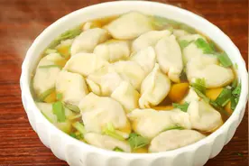 饺子馆不外传的调馅秘诀，多加两种水，馅料鲜香滑嫩自动抱团