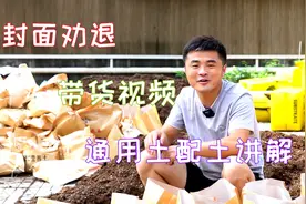 养花用什么土比较好？泥炭土基质，营养土配土讲解。本期带货。视频封面