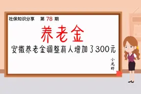 第78期：安徽养老金调整高龄调整是两点，有人涨了300多元！视频封面